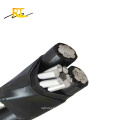 Conductores de aluminio de aluminio de PVC cuádruplex ABC Cable
